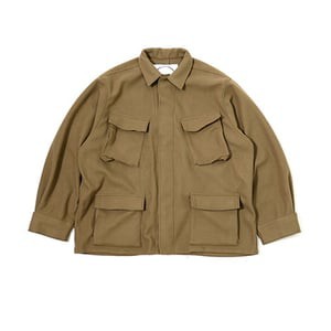 BURLAP OUTFITTER アウター(メンズ) FLEECE BDU JACKET(フリース ビーディーユー ジャケット)  M  Coyote