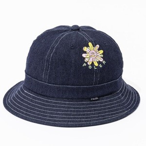 POLeR 帽子 BELL HAT  ONE SIZE  BLUE