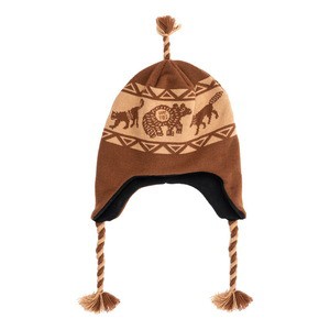 POLeR 帽子 CRITTER BEANIE  ONE SIZE  WALNUT