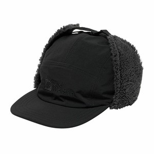 ジャックウルフスキン 帽子 JP PADDED DOG EAR CAP  フリー  6000(black)