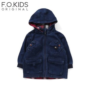 F.O.KIDS アウター TEBURA REVERSIBLE PARKA mini  130cm  デニム