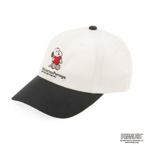 Manhattan Portage 帽子 PEANUTS 2TONE TWILL CAP  FREE  OFF WHITE(004)