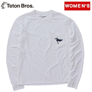 Teton Bros. トップス(レディース) Women’s TB AXE L/S TEE ウィメンズ  L  WHITE