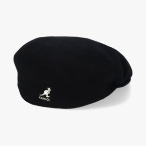 KANGOL 帽子 WOOL 504(ウール 504)/ハンチング  S  BLACK