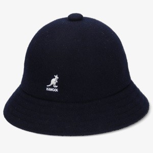 KANGOL 帽子 WOOL CASUAL(ウール カジュアル)  S  DARK BLUE