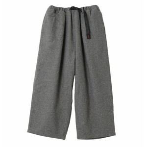 グラミチ パンツ・スカート W SPECKLED WOOL BLENDBALOON PANT SMU ウィメンズ  L  GREY