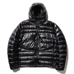 ナンガ アウター(メンズ) AERIAL DOWN PARKA PACKABLEエ アリアルダウンパーカーパッカブル  L  BLK