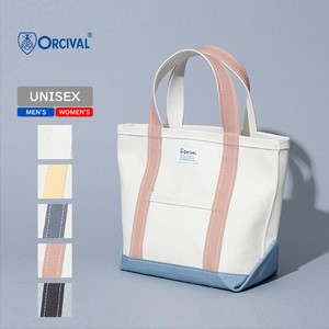 ORCIVAL トートバッグ 【24春夏】トートバッグ・小  ONE SIZE  ECRU×SMOKY PINK×G.BLUE