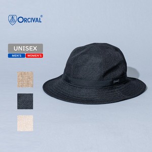 ORCIVAL 帽子 【24春夏】6Pハット  フリー  BLACK