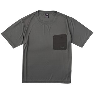 ダイワ フィッシングウェア DE-5624 ハイストレッチポケットTシャツ  XL  チャコール