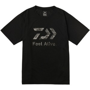 ダイワ フィッシングウェア DE-9524 Feel Alive.サンブロックシャツ  L  ブラック