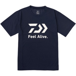 ダイワ フィッシングウェア DE-9524 Feel Alive.サンブロックシャツ  L  ネイビー