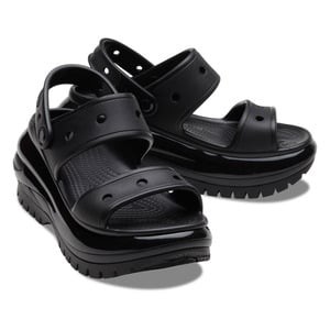 クロックス サンダル・マリンシューズ 【24春夏】MEGA CRUSH SANDAL(メガクラッシュ サンダル)  23cm(M5)  Black