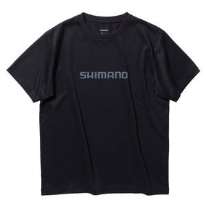 シマノ フィッシングウェア SH-021W ドライロゴTシャツショートスリーブ  M  ブラック