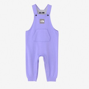 ザ・ノース・フェイス ベビーロンパース 【24春夏】Baby’s SWEAT LOGO OVERALL ベイビー  80cm  オプティックバイオレット(OV)