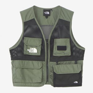 ザ・ノース・フェイス アウター 【24春夏】Kid’s ADVENTURE VEST(アドベンチャー ベスト)キッズ  150cm  タイムグリーン(TG)