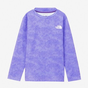 ザ・ノース・フェイス トップス 【24春夏】Kid’s NV L/S SUNSHADE TEE キッズ  140cm  オプティックバイオレット(OV)