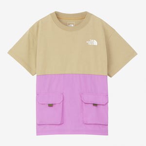 ザ・ノース・フェイス トップス 【24春夏】Kid’s ADVENTURE TEE キッズ  130cm  ケルプタン(KV)