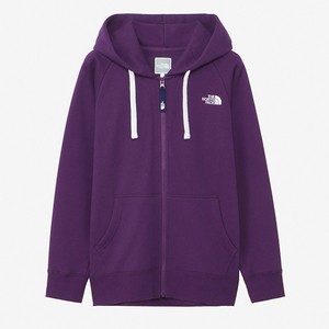 ザ・ノース・フェイス トップス(レディース) 【24春夏】Women’s REARVIEW FULL ZIP HOODIE ウィメンズ  M  BKカラントパープル(BC)