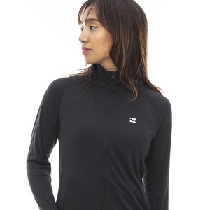 ビラボン 水着・ラッシュガード 【24春夏】ZIP UP STAND RASHGUARD(ジップアップ スタンド ラッシュガード)  M  BLK