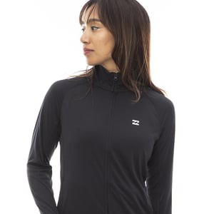 ビラボン 水着・ラッシュガード 【24春夏】ZIP UP STAND RASHGUARD(ジップアップ スタンド ラッシュガード)  L  BLK