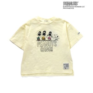 F.O.KIDS トップス 【24春夏】Kid’s PEANUTSコラボ ガーメントダイ Tシャツ キッズ  120cm  キナリ