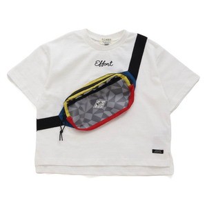 F.O.KIDS トップス 【24春夏】Kid’s ボディバッグ ドッキング Tシャツ キッズ  130cm  オフホワイト