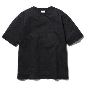 スノーピーク トップス(メンズ) 【24春夏】リサイクル コットン ヘビー Tシャツ  M  ブラック