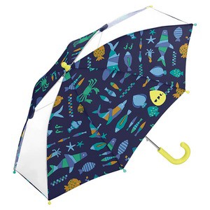 Wpc. レイングッズ Kid’s UMBRELLA45 キッズ  45  うみのいきもの