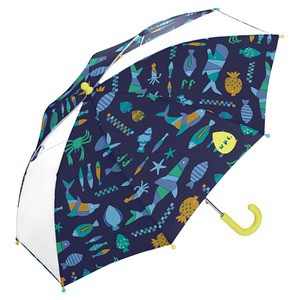 Wpc. レイングッズ Kid’s UMBRELLA50 キッズ  50  うみのいきもの