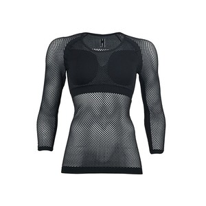 ミレー アンダーウェア・インナー 【24春夏】LD DRYNAMIC MESH 3/4 SLEEVE  MAB  N0247(BLACK-NOIR)