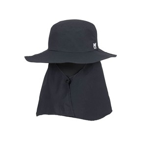 ミレー 帽子 【24春夏】BREATHEBARRIER SUNSHADE HAT  M  N0247(BLACK-NOIR)