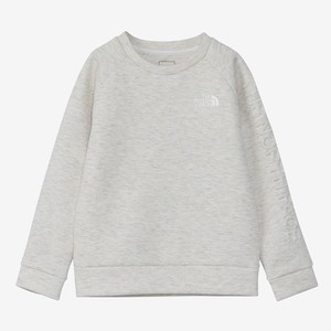 ザ・ノース・フェイス トップス 【24春夏】K TECH AIR SWEAT CREW(テックエアー スウェット クルー)キッズ  150cm  オートミール(OM)