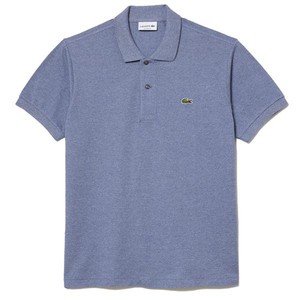 LACOSTE トップス(メンズ) 【24春夏】L.12.64 ポロシャツ(杢・半袖)  4  ライトインディゴブルー