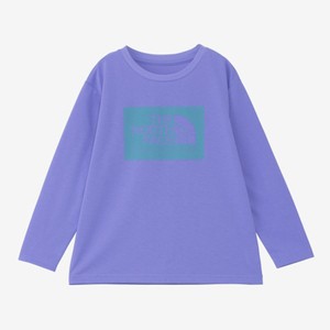 ザ・ノース・フェイス トップス 【24春夏】Kid’s L/S TNF BUG FREE GRAPHIC TEE キッズ  130cm  オプティックバイオレット(OV)