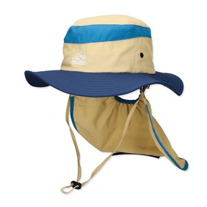 マーモット  【24春夏】K’s Sun Shade Safari Hat(キッズ サンシェードサファリハット)  ONE SIZE  マルチ