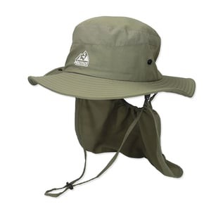 マーモット  【24春夏】K’s Sun Shade Safari Hat(キッズ サンシェードサファリハット)  ONE SIZE  オリーブ