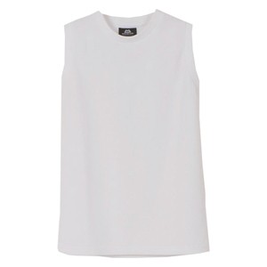 アクシーズクイン トップス(レディース) 【24春夏】Women’s QD ECO WAFFLE SLEEVE-LESS TEE ウィメンズ  WS  WHITE