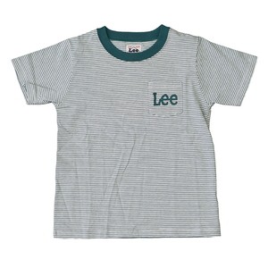 Lee トップス 【24春夏】Kid’s POCKET LOGO S/S TEE キッズ  150cm  BEIGE×GREEN