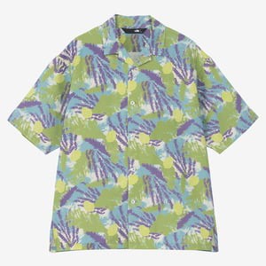 ザ・ノース・フェイス トップス(メンズ) 【24春夏】S/S ALOHA VENT SHIRT(ショートスリーブ アロハ ベントシャツ)メンズ  M  Pプランツグ