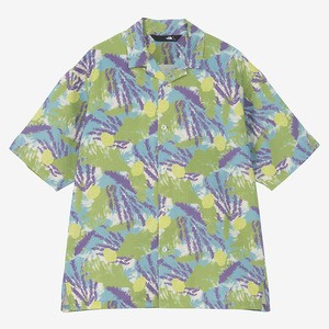 ザ・ノース・フェイス トップス(メンズ) 【24春夏】S/S ALOHA VENT SHIRT(ショートスリーブ アロハ ベントシャツ)メンズ  L  Pプランツグ