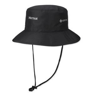 マーモット 帽子 【24春夏】GORE-TEX Safari Hat(ゴアテックス サファリ ハット)  フリー  BLK(ブラック)