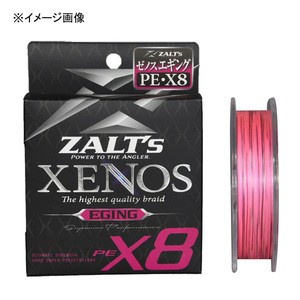 ラインシステム ルアー釣り用PEライン ZALT’s ゼノス X8 エギング 200m  0.6号/14lb  蛍光ピンクマーキング