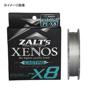 ラインシステム ルアー釣り用PEライン ZALT’s ゼノス X8 キャスティング 300m  4号/70lb  シルバー