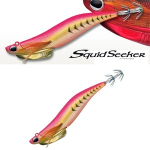 バレーヒル エギング(エギ) Squid Seeker Midium Heavy (スクイッドシーカー ミディアムヘビー)  3.5号/35g  #01MH ピンク/金