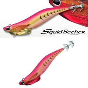 バレーヒル エギング(エギ) Squid Seeker Midium Heavy (スクイッドシーカー ミディアムヘビー)  3.5号/35g  #05MH ピンク/赤