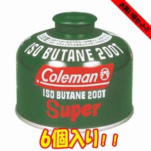 コールマン(Coleman) ガス燃料 純正イソブタンガス燃料[Tタイプ]【お得な6点セット】  