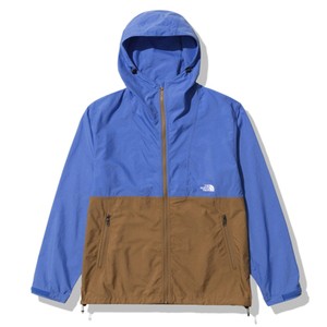 ザ・ノース・フェイス アウター(メンズ) Men’s COMPACT JACKET(コンパクト ジャケット)メンズ  M  スーパーソニックブルー×ブラウン(SU