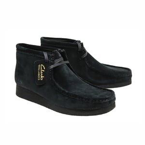 クラークス スニーカー Wallabee Boot 2(ワラビーブーツ 2)  24.5cm  Black