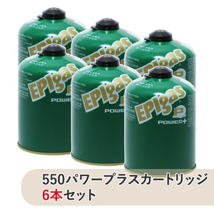 EPI ガス燃料 500パワープラスカートリッジ 6本セット  